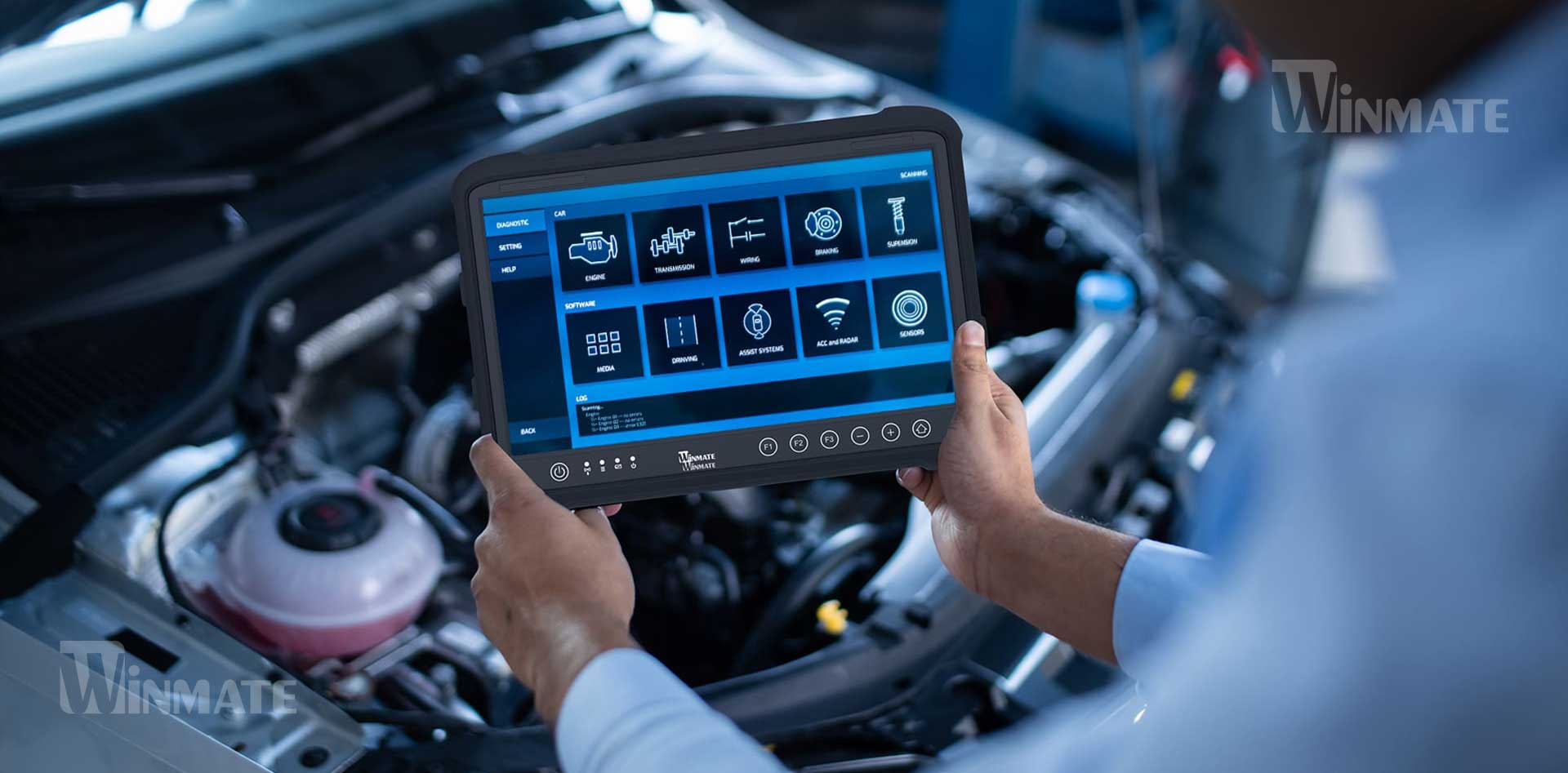 Ultra-Rugged Tablets Paving the Way for Automotive Workshop 2.0