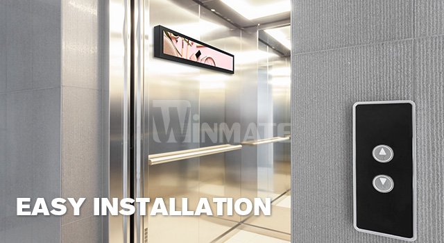 Easy installation of Bar Type Open Frame Display for public spaces. Easy installation of Bar Type Open Frame Display for public spaces.