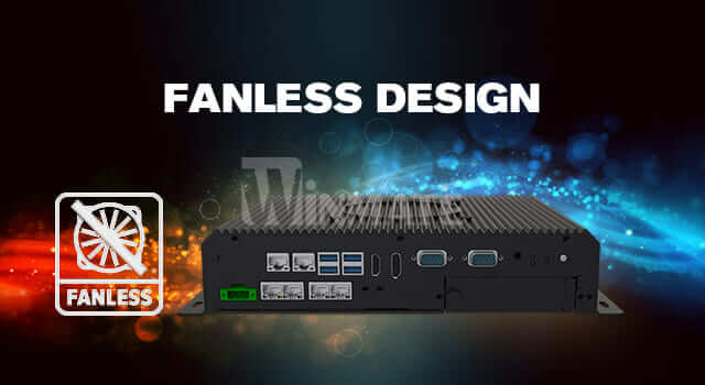 Winmate industrial computer with fanless design support quiet colling process Winmate industrial computer with fanless design support quiet colling process