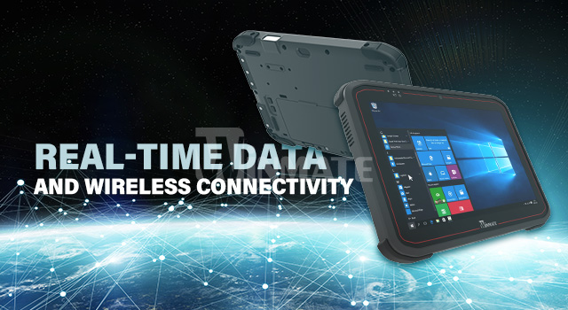 Real-time wireless data transfer Winmate S101EK lightweight tablet Real-time wireless data transfer Winmate S101EK lightweight tablet