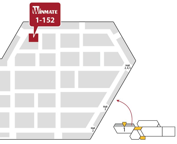 Nuremberg Exhibition Centre Hall 1, Booth 152