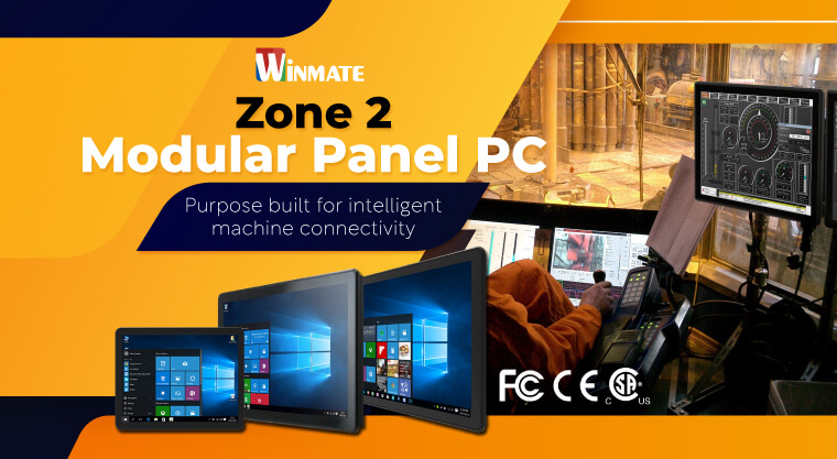 The Winmate M Series Zone 2 Panel PC is equipped with an Intel® 11th Generation Tiger Lake CPU