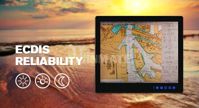 Winmate Flat PCAP ECDIS Marine Panel PC with ECDIS Reliability Winmate Flat PCAP ECDIS Marine Panel PC with ECDIS Reliability