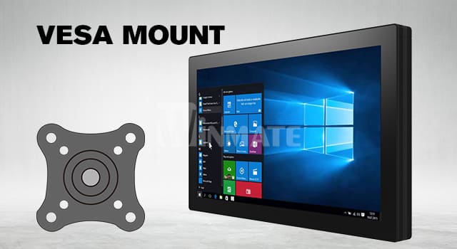 Winmate Cost-effective Panel PC HMI W27IE3S-PCA1 with VESA Mount Winmate Cost-effective Panel PC HMI W27IE3S-PCA1 with VESA Mount