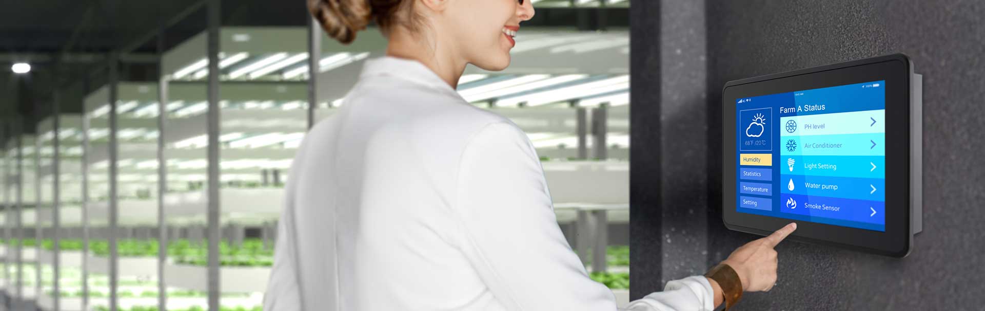 HVAC Control with ARM Computer for Vertical Farming Solutions