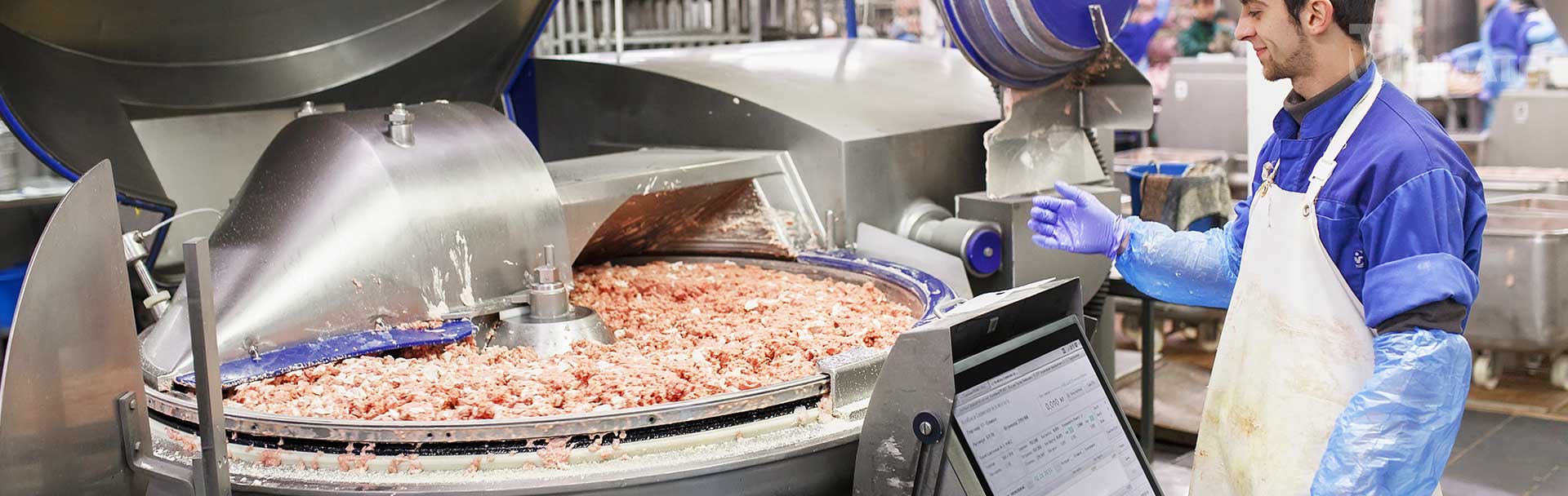Meat Production Touch Computer