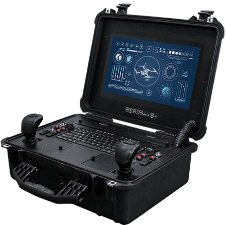 G156AD-SUIT | 15.6” Intel® Core™ i5-1235U Rugged Ground Control Station Suitcase | Winmate