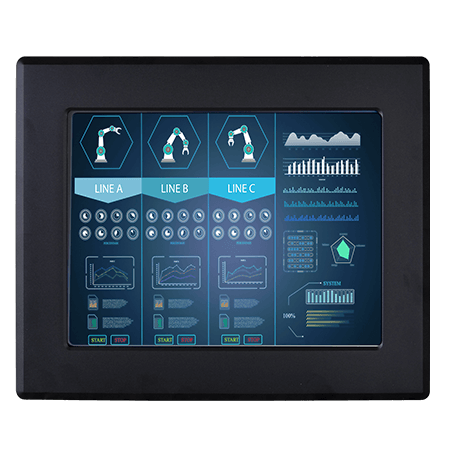 R10L100-PMT2HB | 10.4" Panel Mount High Brightness Display | Winmate