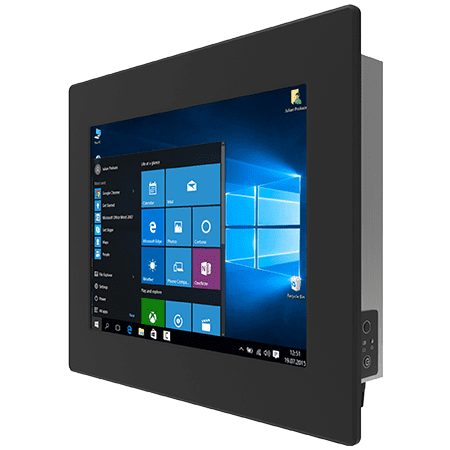 12.1" Intel® Core™ i5-1235U Front IP65 Panel PC R12IAD3S-IPM2 | Winmate