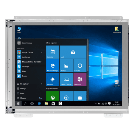 R15IT7T-OFC3 | 15” Intel® Core™ i5 (Tiger Lake) Open Frame Panel PC | Winmate