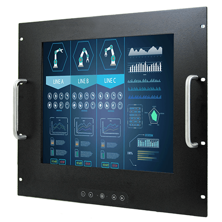17" Rack Mount Display R17L500-RKM1 | Winmate