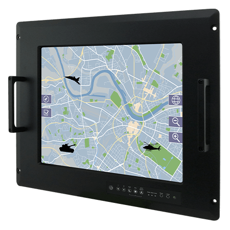 20.1" Intel® Celeron® N2930 Defence Console Rack Panel PC R20IB3S-RKA2ML | Winmate