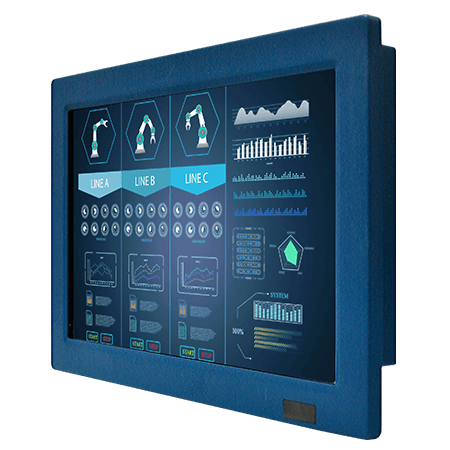 W12L100-VMM9(HB) | 12.1" G-WIN VM Series Display | Winmate