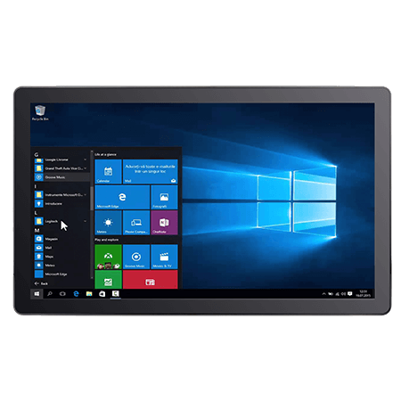W22IE3S-GCA3 | 21.5" Intel® Celeron® N6211 G-WIN GC-Series Front IP65 PCAP Panel PC | Winmate