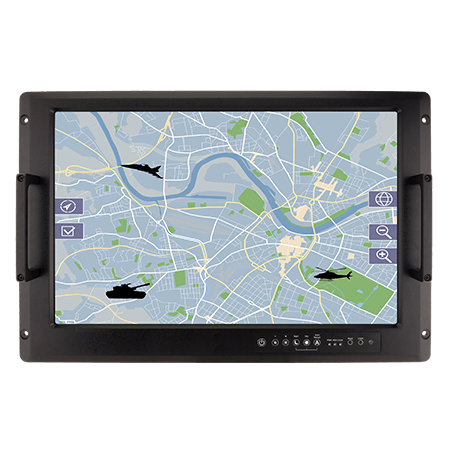 W24IT3S-RKS1ML | 24" Intel® Core™ i5-1135G7 Defence Console Rack Panel PCs | Winmate