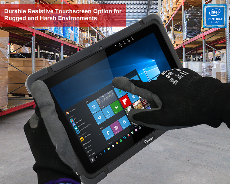 Winmate M101PR now available with Resistive Touchscreen option